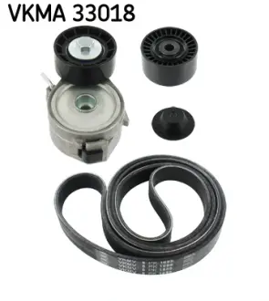 Поликлиновой ременный комплект SKF VKMA33018
