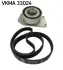 Поликлиновой ременный комплект SKF VKMA33024 (фото 1)