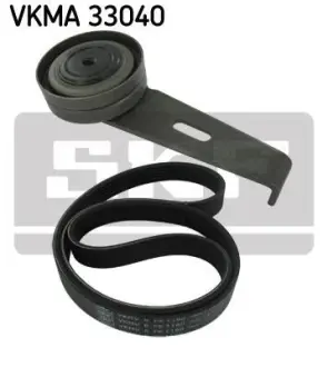 Поликлиновой ременный комплект SKF VKMA33040