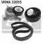 Поликлиновой ременный комплект SKF VKMA33055 (фото 1)