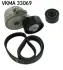 Поликлиновой ременный комплект SKF VKMA33069 (фото 1)