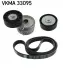 Комплект доріжкового ремня SKF VKMA33095 (фото 1)