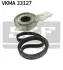 Поликлиновой ременный комплект SKF VKMA33127 (фото 1)