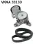 Поликлиновой ременный комплект SKF VKMA33130 (фото 1)
