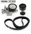 Роликовий модуль натягувача ременя (ролик, ремінь) SKF VKMA33302