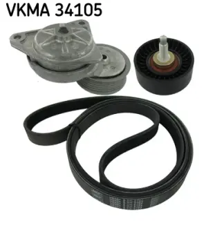 Поликлиновой ременный комплект SKF VKMA34105