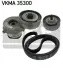 Поликлиновой ременный комплект SKF VKMA35300 (фото 1)