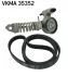 Роликовий модуль натягувача ременя (ролик, ремінь) SKF VKMA35352