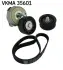 Поликлиновой ременный комплект SKF VKMA35601 (фото 1)