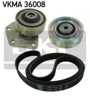 Поликлиновой ременный комплект SKF VKMA36008 (фото 1)