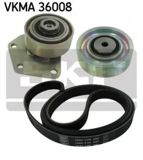 Поликлиновой ременный комплект SKF VKMA36008