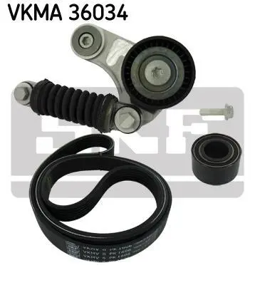 Поликлиновой ременный комплект SKF VKMA36034 (фото 1)