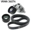 Роликовий модуль натягувача ременя (ролик, ремінь) SKF VKMA36074