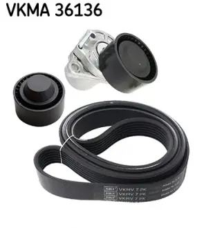 Роликовий модуль натягувача ременя (ролик. ремінь) SKF VKMA36136
