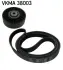 Поликлиновой ременный комплект SKF VKMA38003 (фото 1)