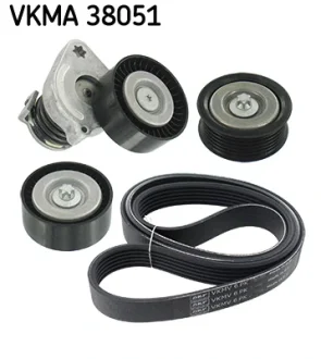 Роликовий модуль натягувача ременя (ролик, ремінь) SKF VKMA38051