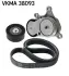 Комплект ременів поліклинових (Вир-во) SKF VKMA38093