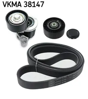 Комплект ременів поліклинових (Вир-во) SKF VKMA38147