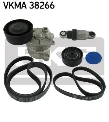 Поликлиновой ременный комплект SKF VKMA38266 (фото 1)