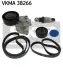 Поликлиновой ременный комплект SKF VKMA38266 (фото 1)
