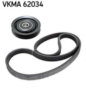 Роликовий модуль натягувача ременя (ролик, ремінь) SKF VKMA62034