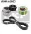 Поликлиновой ременный комплект SKF VKMA63083 (фото 3)
