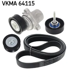 Набір поліклинових ременів (із шківами) SKF VKMA64115