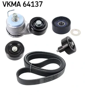 Роликовий модуль натягувача ременя (ролик, ремінь) SKF VKMA64137