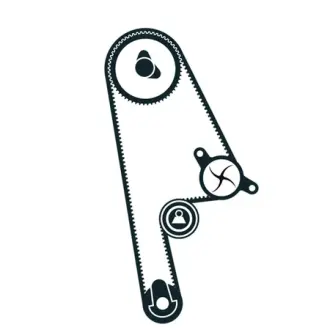 Комплект ремня ГРМ SKF VKMA93101