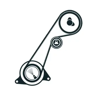 Комплект ремня ГРМ SKF VKMA94614