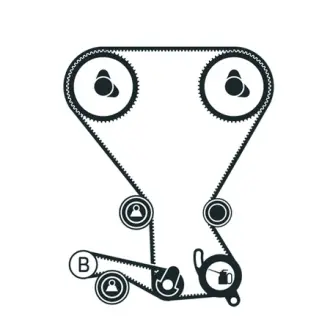 Комплект ремня ГРМ SKF VKMA95652