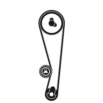 Комплект (ремінь+ролики) SKF VKMA97501