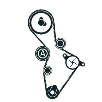 Водяной насос + комплект зубчатого ремня SKF VKMC01225