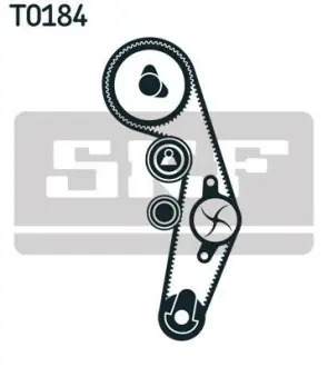 Водяной насос + комплект зубчатого ремня SKF VKMC012504