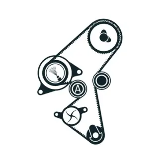 Водяной насос + комплект зубчатого ремня SKF VKMC03141