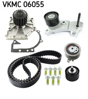 Комплект ременя ГРМ із водяним насосом (Вир-во) SKF VKMC06055
