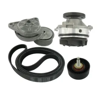 Водяной насос + комплект ручейковых ремней SKF VKMC34054