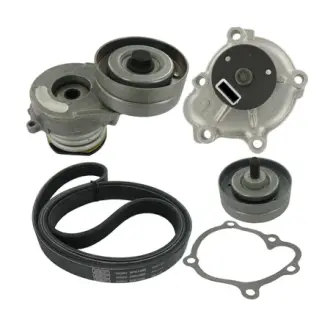 Водяной насос + комплект ручейковых ремней SKF VKMC353152