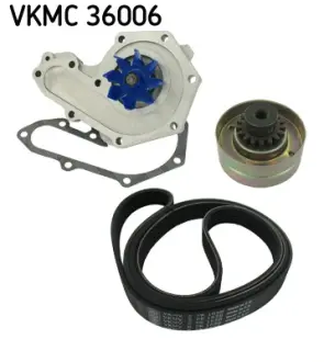 Водяной насос + комплект ручейковых ремней SKF VKMC36006
