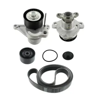 Роликовий модуль натягувача ременя (ролик, ремінь, помпа) SKF VKMC36084