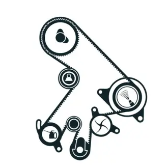 Водяной насос + комплект зубчатого ремня SKF VKMC91720