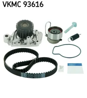 Роликовий модуль натягувача ременя (ролик, ремінь, помпа) SKF VKMC93616