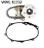 VW К-кт ланцюга ГРМ Audi A1/3/4/6,Golf V,VI,Passat,Touran,Skoda Octavia II 2.0FSI/TFSI SKF VKML81312 (фото 1)