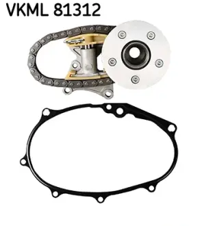 VW К-кт ланцюга ГРМ Audi A1/3/4/6,Golf V,VI,Passat,Touran,Skoda Octavia II 2.0FSI/TFSI SKF VKML81312