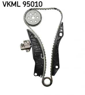 Комплект ГРМ (ланцюг + шестерня) HYUNDAI ACCENT IV, CRETA, ELANTRA IV, ELANTRA V, I20 I, I30, IX20, TUCSON, VELOSTER KIA CARENS III, CEE\'D, CERATO I, CERATO II, CERATO KOUP II 1.4-1.6LPG 04.04- SKF VKML95010