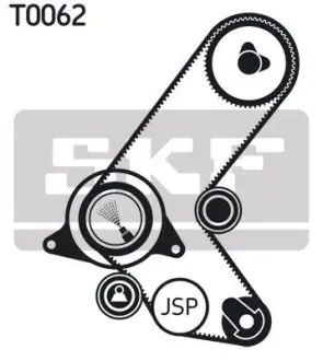 Комплект ремня ГРМ SKF VKMS05208