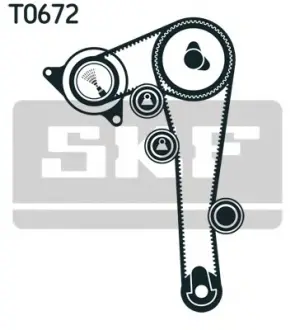 Комплект ремня ГРМ SKF VKMS92513