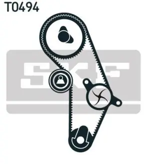 Комплект ремня ГРМ SKF VKMS95623