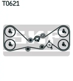 Комплект ремня ГРМ SKF VKMS98112