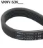 Поликлиновой ремень SKF VKMV6DK1188